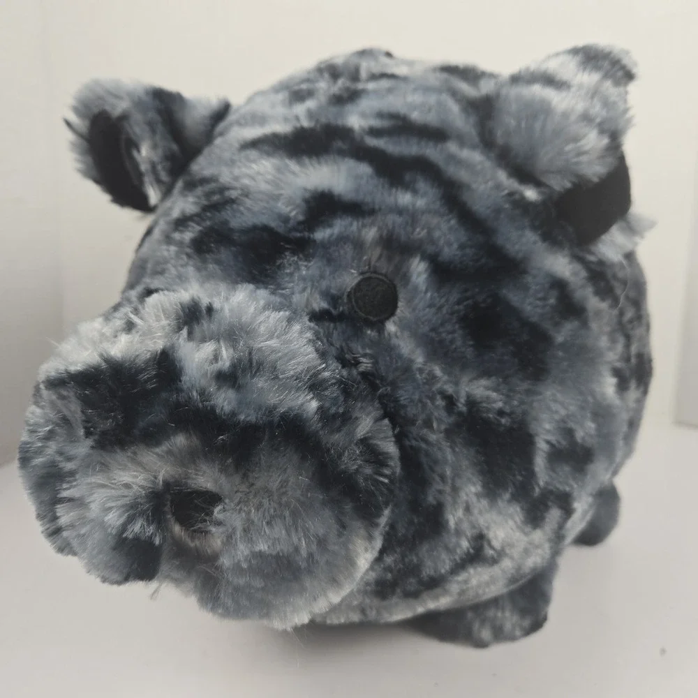 CVS Plus Exclusive Jumbo Plush Piggy Bank Gray Unused Mint Condition